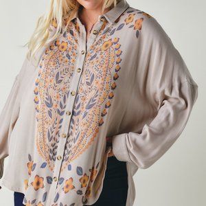 Davi & Dani Batwing Sleeve Waist Belt Romper